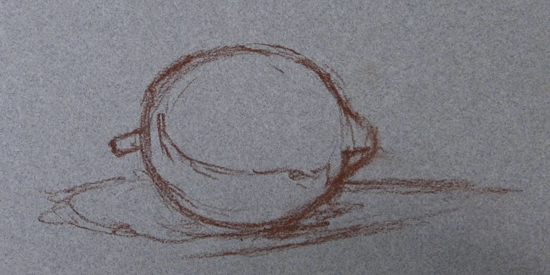 素描的柠檬