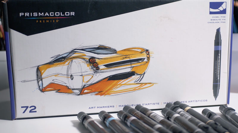 Prismacolor的醇基标记