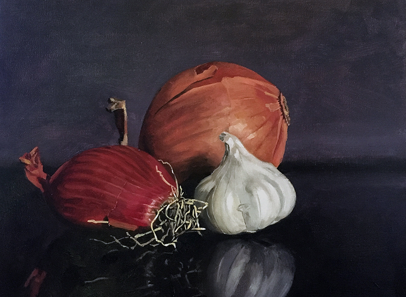 蔬菜静物画