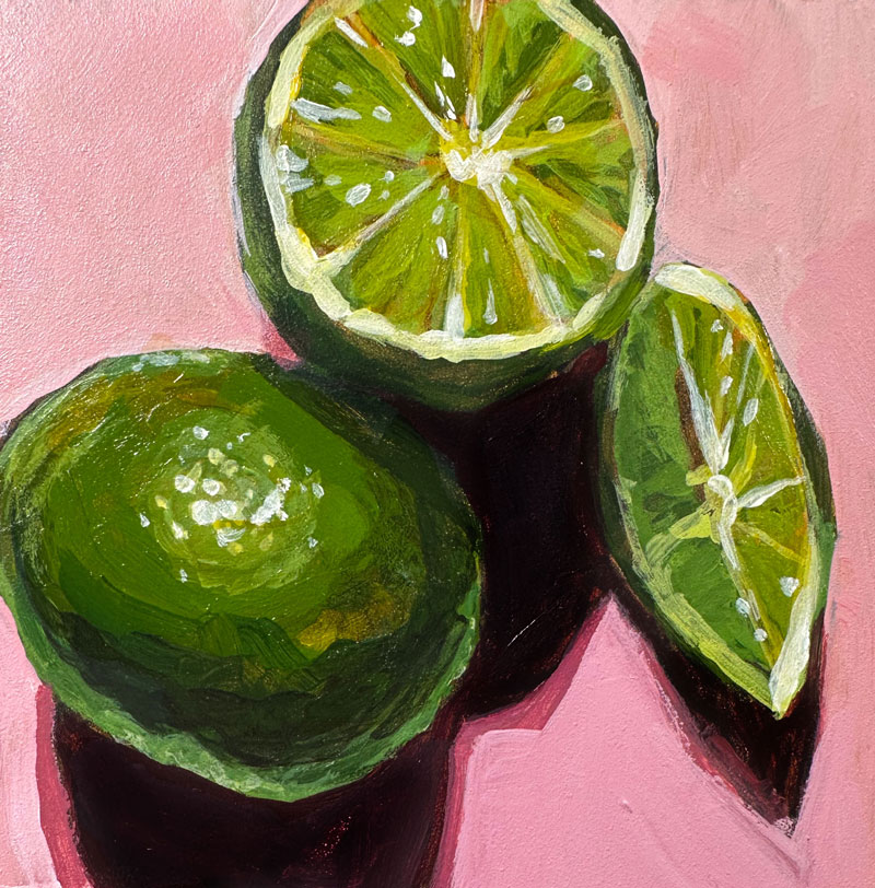 AcrylicLimes绘画