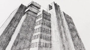 25天更好的图纸-三点透视