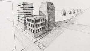 25天更好的图纸-两点透视