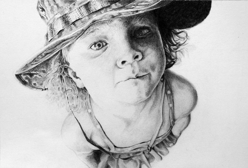 透视人物画