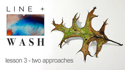 线和洗两种方法