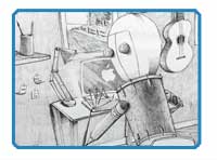 对象自画像教案