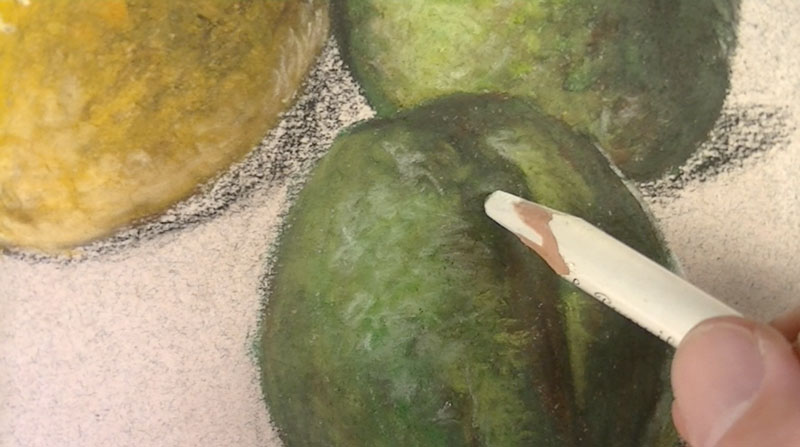 完成第二个石灰的画
