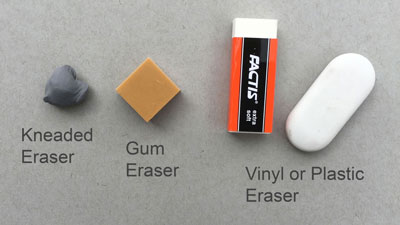 用铅笔画的橡皮擦