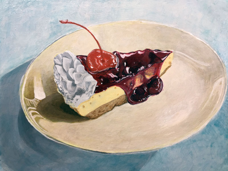 如何釉丙烯颜料-间接绘画
