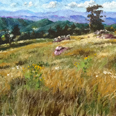 油粉彩景观系列