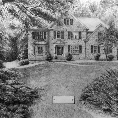 石墨的房子肖像的教训