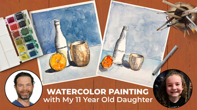 儿童水彩画课程