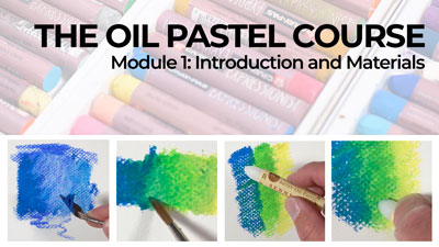 油彩颜料课程-介绍和材料