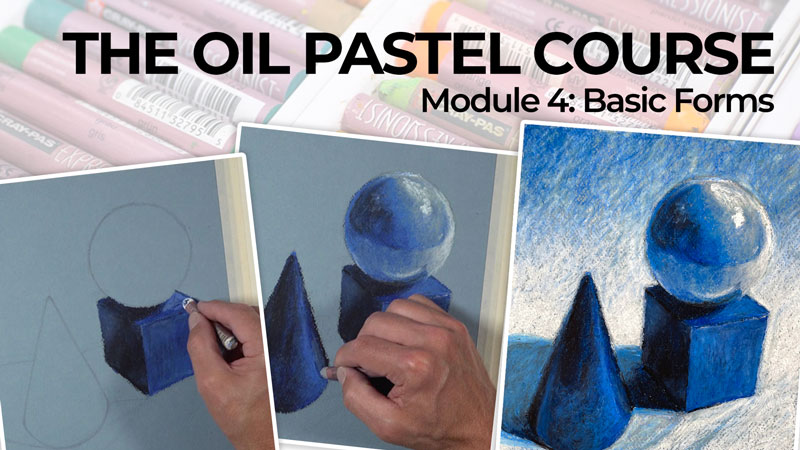 最近的粉彩课-油粉彩课程-基本形式