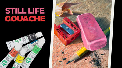 水粉静物课系列