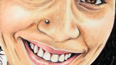 彩色铅笔课程-画鼻子