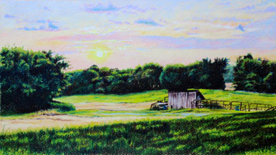 彩色铅笔风景——第二课