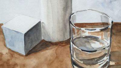 双色调水彩画课