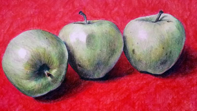 彩色铅笔课程-价值与底漆