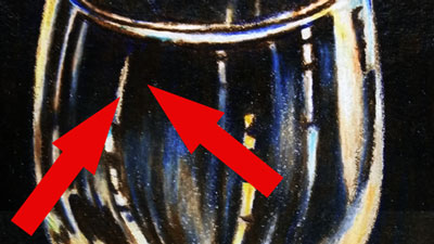 如何用彩色铅笔画玻璃