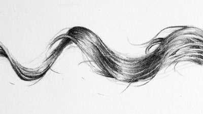 如何绘制现实的头发-课程系列