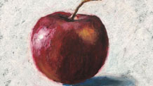 油彩课-苹果绘画